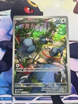 Pokemon TCG Rookidee Full Art Holo Card Paldea Evolved Illustration Rare 225/193 - Image 3