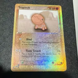 Pokemon TCG: Trapinch 79/97 (2003) EX Dragon • Reverse Holo E-reader Series Card - Image 1