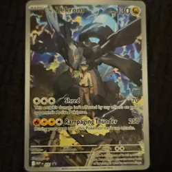 The Pokemon Company N's Zekrom Full Art Promo Holo Mega Evolution Card 2016 - Image 1