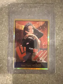 DON!! Card (Boa Hancock)(Gold) One Piece Heroines Edition Foil EB03 - Image 1