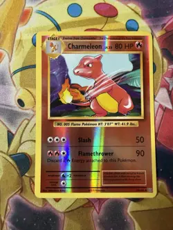 Pokemon TCG Charmeleon XY Evolutions Reverse Holo Card #10/108 - Image 1