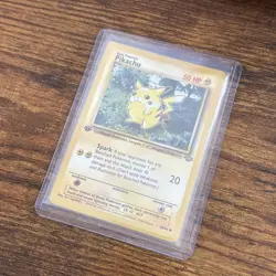 Pokemon Pikachu TCG Jungle Card 60/64 1st Edition Common - Image 5