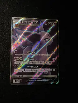 Pokemon TCG Espeon GX Full Art Ultra Rare Card 140/149 Sun & Moon - Image 1