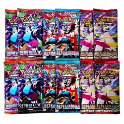 12+3 PACKS Mega Bundle SET Inferno X Brave Symphonia Pokemon Card Booster KOREAN - Image 1