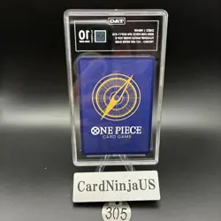 TAG 10 GEM MINT Hibari OP11-010 SR Flagship Battle Prize - ONE PIECE Card Game - Image 2