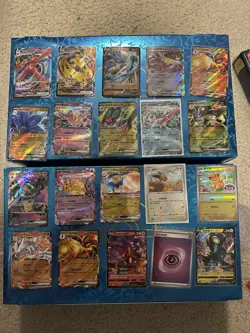 Pokemon 20 Card Lot Nm V Max Mega Amazing Ex HOLO Rare Hits Only See Pics - Image 1