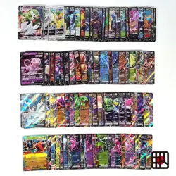Pokemon Card Bulk Lot 100 V ex VMAX VSTAR NM-LP No Dupes Japanese US Stock 746 - Image 1