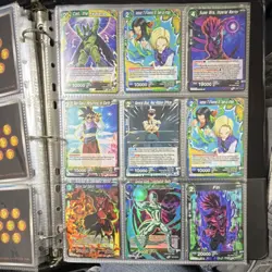 Dragon Ball Super & Digimon Card Game Mixed Lot Binder Piccolo Goku Armadillomon - Image 2