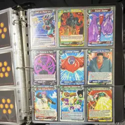 Dragon Ball Super & Digimon Card Game Mixed Lot Binder Piccolo Goku Armadillomon - Image 4