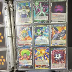 Dragon Ball Super & Digimon Card Game Mixed Lot Binder Piccolo Goku Armadillomon - Image 5