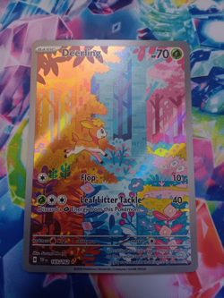 Deerling 165/1622024 Pokemon Temporal Forces Illustration Rare Holo Card NM - Image 1