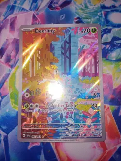 Deerling 165/1622024 Pokemon Temporal Forces Illustration Rare Holo Card NM - Image 2