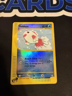 Goldeen 78/147 Aquapolis 2002 Reverse Holo e-Series Pokemon Card TCG - Image 1