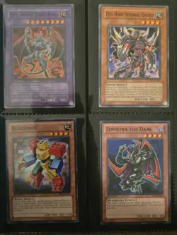 Yu-Gi-Oh Collection Cards Special- Binder & PSA Black Luster Soldier & Ritual - Image 1