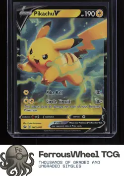 Pikachu V SWSH063 - SWSH: Sword & Shield Promo Cards - (NM) - Image 1