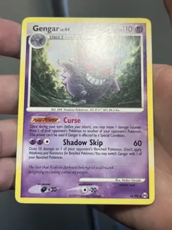 Gengar 16/99 Non Holo Rare Arceus Pokemon TCG Card 2009 LP - Image 2