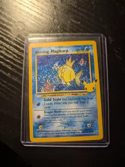 Shining Magikarp 66/64 Celebrations Classic Collection Holo Rare Pokemon Card NM - Image 1