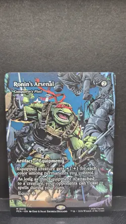 Ronin's Arsenal - Conqueror's Flail (Borderless) *Regular* PZA 15 NM - Image 1