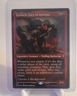 NM Karlach, Fury of Avernus Mythic Legendary Creature #507 [Foil Etched, 2023] - Image 1