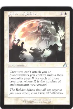 Sphere of Safety #447 Ravnica Remastered Retro Frame Regular Uncommon - Image 1