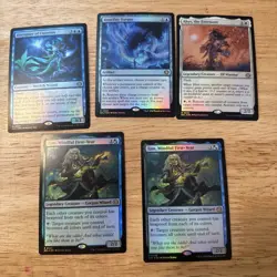 MTG Lorwyn Eclipsed Foil Rare Lot Rhys The Evermore Tam Mindful First Year - Image 1