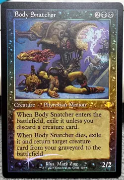 Body Snatcher 298 Foil Retro Frame Dominaria Remastered Magic The Gathering - Image 1