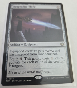 MTG, Dragonfire Blade Tarkir: Dragonstorm Regular NM - Image 1