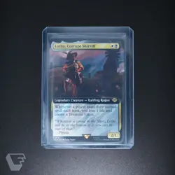 Lotho, Corrupt Shirriff (Ext. Art/Surge Foil) The Lord of the Rings (LTR) (781) - Image 1