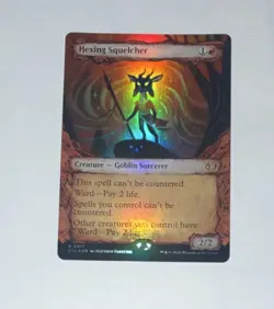 WOTC MtG ECL Hexing Squelcher Showcase Foil #0317 English - Image 1