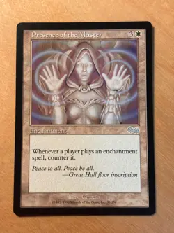 Magic the Gathering MTG Presence of the Master Urza's Saga LP - Image 1