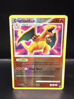 Pokemon TCG Charizard Secret Wonders Holo Rare Card 3/132 Reverse Holo - Image 1