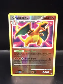 Pokemon TCG Charizard Secret Wonders Holo Rare Card 3/132 Reverse Holo - Image 2