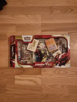 Darkrai VSTAR Premium Collection Box Pokemon TCG Unopened Cards Box Open - Image 1