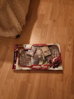 Darkrai VSTAR Premium Collection Box Pokemon TCG Unopened Cards Box Open - Image 3