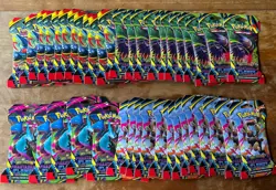 (40 Pack Lot) Pokemon TCG: Phantasmal Flames Sleeved Blister Packs - New Sealed - Image 1