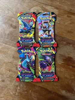 (40 Pack Lot) Pokemon TCG: Phantasmal Flames Sleeved Blister Packs - New Sealed - Image 2