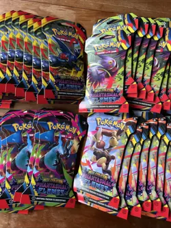 (40 Pack Lot) Pokemon TCG: Phantasmal Flames Sleeved Blister Packs - New Sealed - Image 5