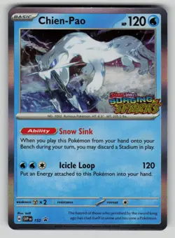 Chien-Pao 152 Holo Promo Scarlet & Violet Promo Pokemon NM - Image 1