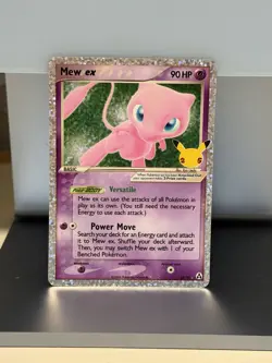 Pokemon TCG Mew ex 88/92 Celebrations: Classic Collection Holo MP - Image 1