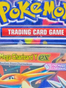 Pokemon TCG Mega Evolution Mega Charizard Y ex Tin New Sealed See Description - Image 5