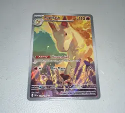 Pokemon TCG Rapidash 189/182 Destined Rivals Illustration Rare NM - Image 1