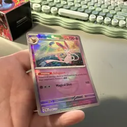 Pokemon TCG Master Ball Holo Sylveon 040/131 Sv: Prismatic Evolutions Rare Holo - Image 1