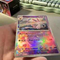 Pokemon TCG Master Ball Holo Sylveon 040/131 Sv: Prismatic Evolutions Rare Holo - Image 2