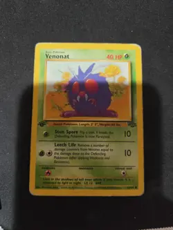 VENONAT (1st Ed.) - 63/64 - Pokemon Jungle Set - Pokemon TCG - LP - Image 1