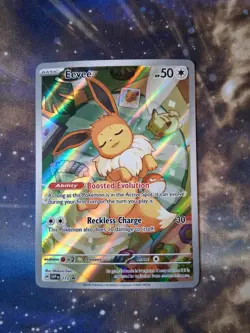 Eevee SVP 173 Black Star Promo Holo NM – Pokemon Scarlet & Violet Promo - Image 1