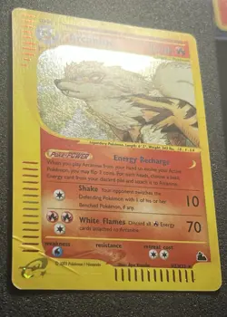 POKEMON CARD 2003 ARCANINE HOLO E-READER H2/H32 SKYRIDGE - Image 2