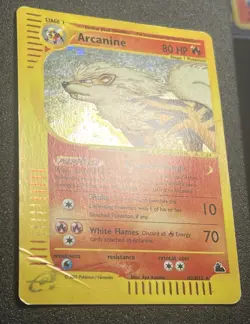 POKEMON CARD 2003 ARCANINE HOLO E-READER H2/H32 SKYRIDGE - Image 3