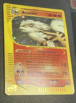 POKEMON CARD 2003 ARCANINE HOLO E-READER H2/H32 SKYRIDGE - Image 4