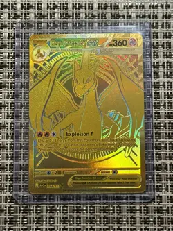 Pokemon Mega Charizard Y Ex Gold Hyper Rare, Ascended Heroes, Pokemon TCG - Image 1
