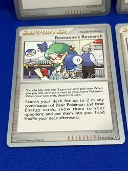 Pokemon Tcg Roseanne’s Research 125/132 WC 2008 x4 - Image 4